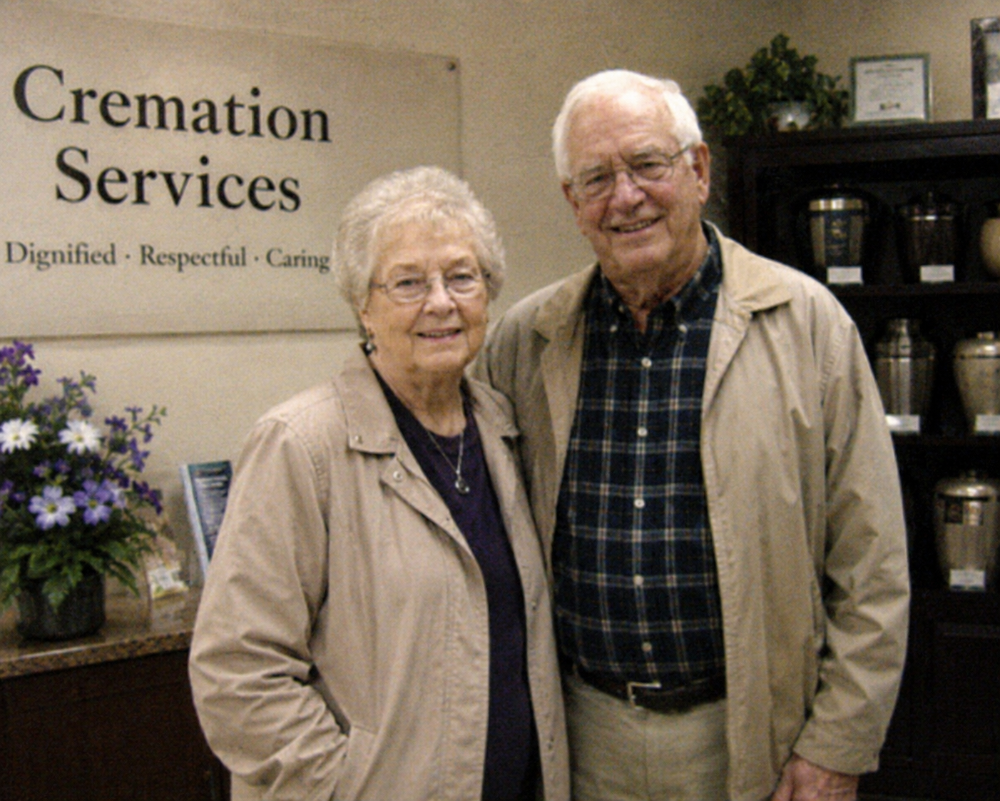 Rachel and Dan, founders of Pet Cremation Support